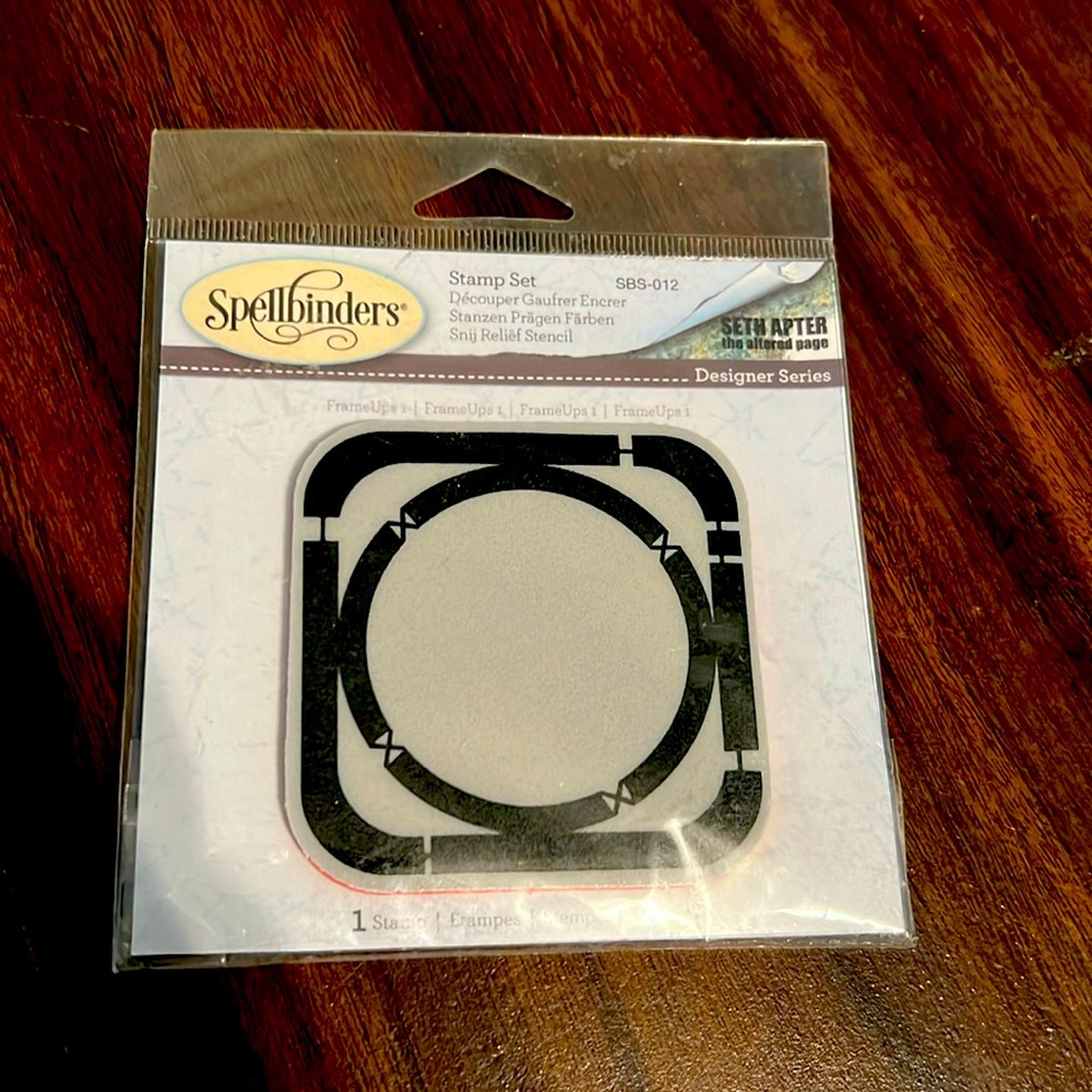 Spellbinders Designer Series SBS-012 Frame UPS 1  Stamp Seth Apter